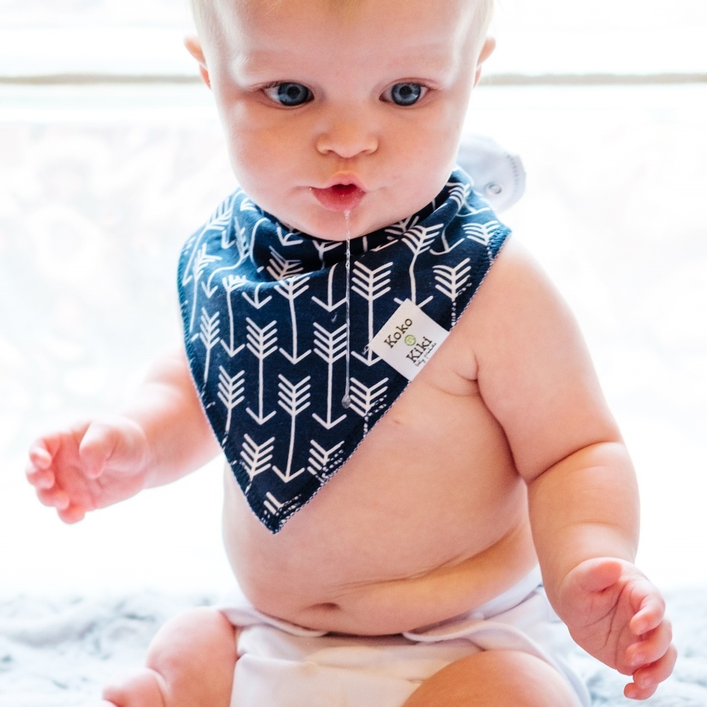 π£ 8-pack baby/toddler Organic Bandana Bib Set π£ - Picture 2 of 8